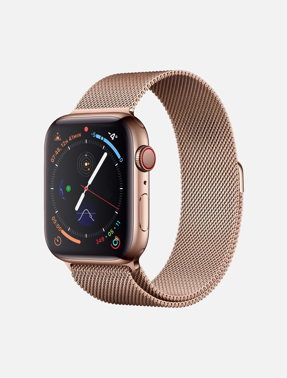 Milanese Band for Apple Watch - Rose Gold
